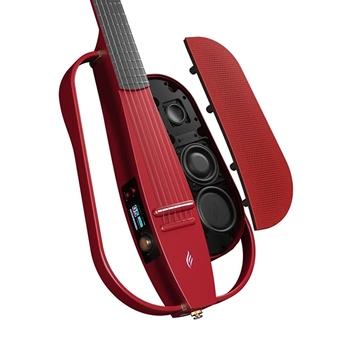 Enya NEXG 2N CL RD Kırmızı Renk Elektro Klasik Gitar